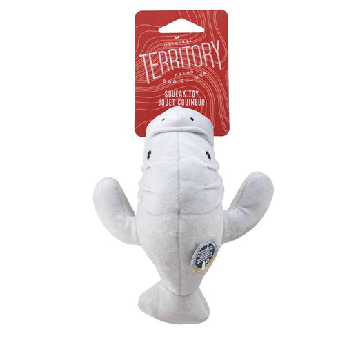 Territory Plush Manatee Dog Toy - Poudre Pet & Feed Supply 3